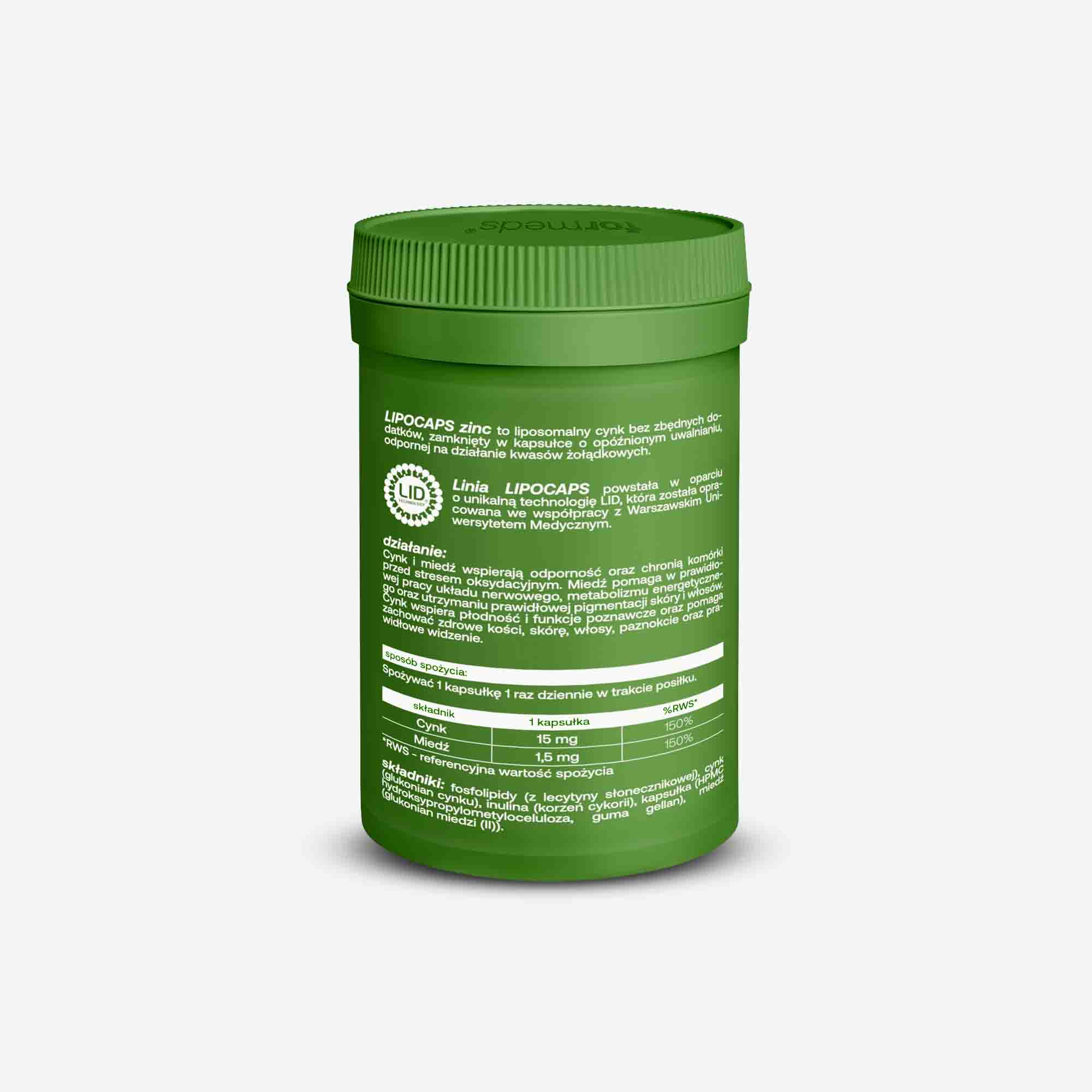 LIPOCAPS zinc - Image 3