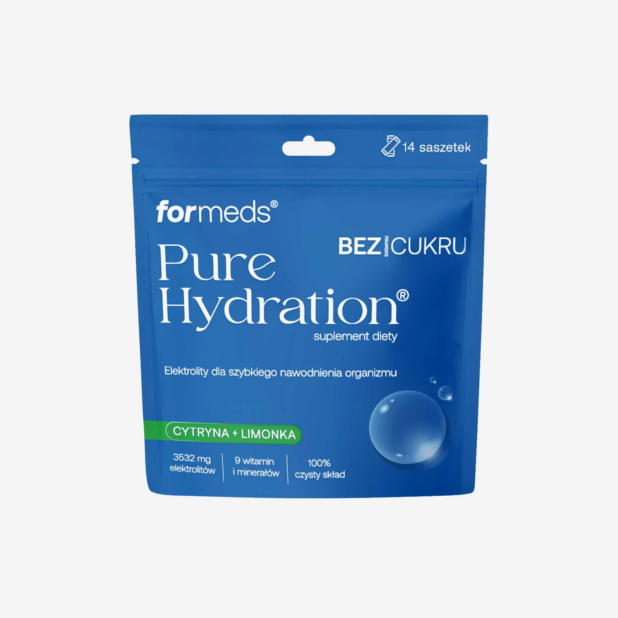 Pure Hydration bez dodatku cukru Cytryna + Limonka - Image 3